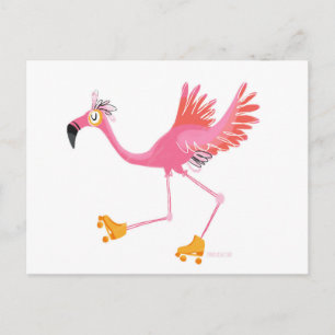 Flamingo Postcards Postkarte