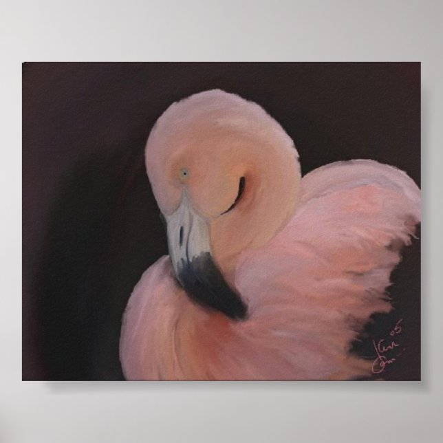 Flamingo Poster (Vorne)