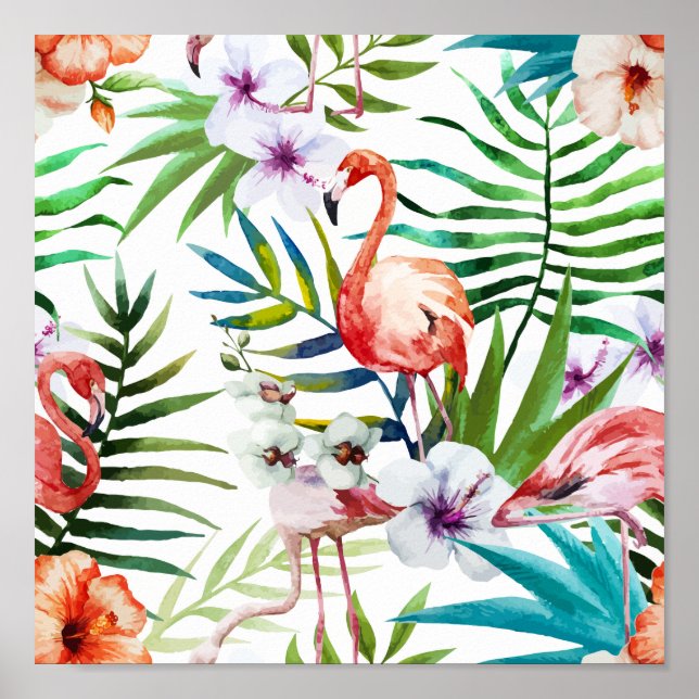 Flamingo Poster (Vorne)