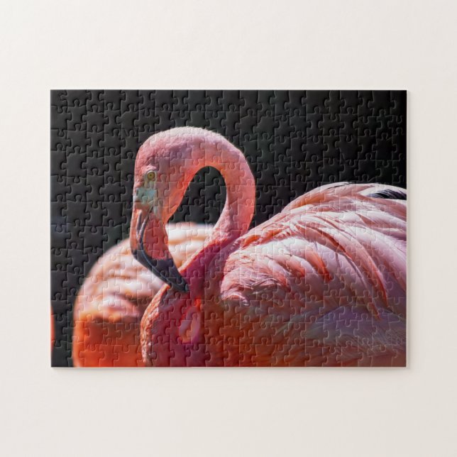 Flamingo-Puzzlespiel (Horizontal)