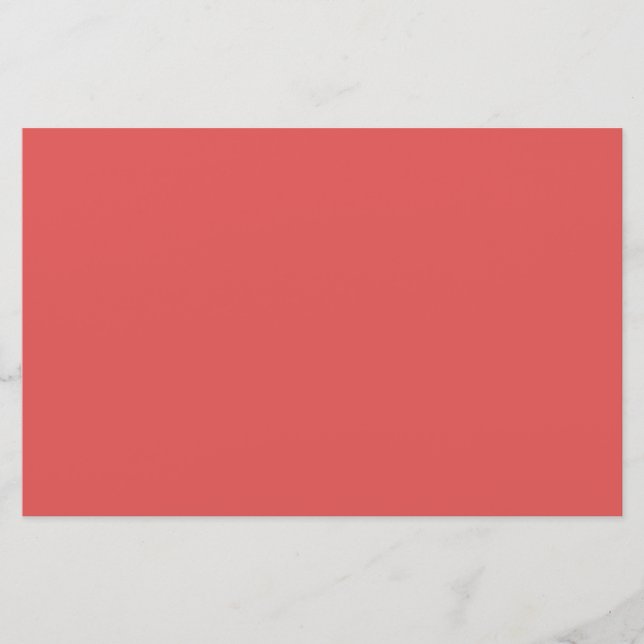 Flamingo Red Briefpapier (Vorderseite)