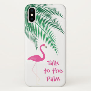 Flamingo Rede mit dem Fall Palm iPhone Case-Mate iPhone Hülle