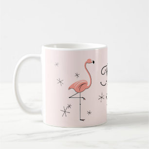 Flamingo-rosa "fabelhafte Schwester!" Tasse