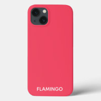 Flamingo rosa Farbname Case-Mate iPhone Fall