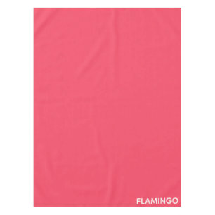 Flamingo rosa Farbname Tischdecke