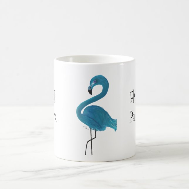 Flamingo - Sanibel Insel und Captiva Florida Kaffeetasse (Mittel)