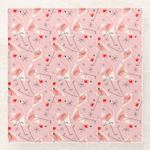 Flamingo Santas Pink Multi Untersetzer