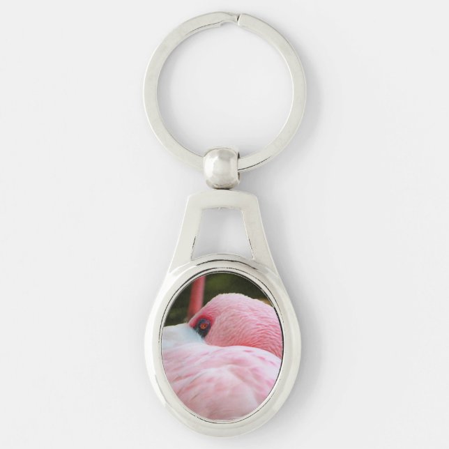 Flamingo Schlüsselanhänger (Vorderseite)