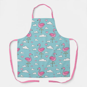 Flamingo Schürze