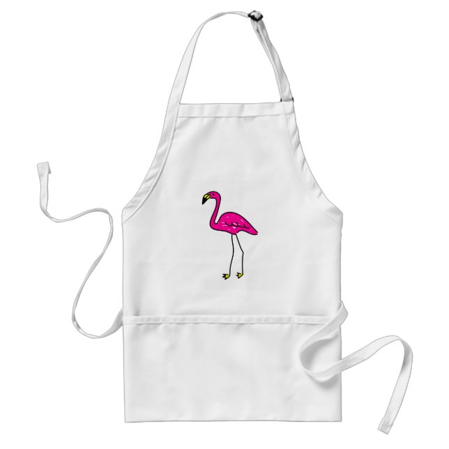 Flamingo Schürze (Vorne)