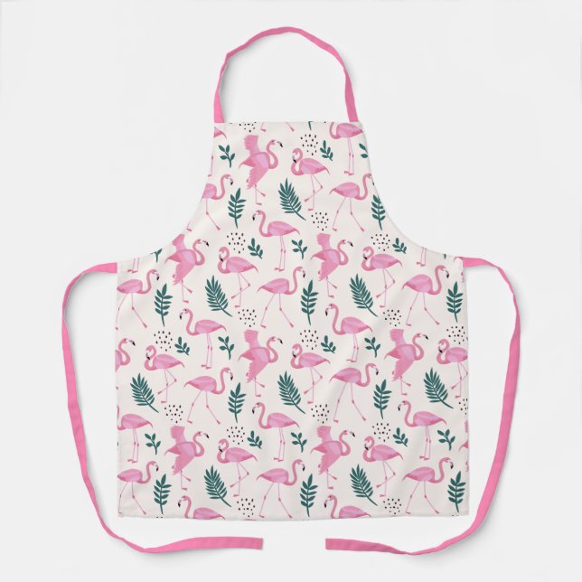 Flamingo-Schürze Schürze (Vorderseite)