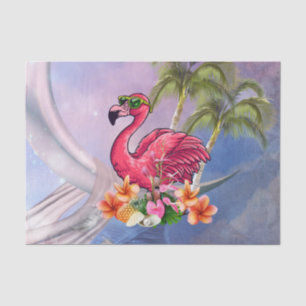 Flamingo Seidenpapier