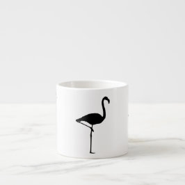 Flamingo-Silhouette Espressotasse