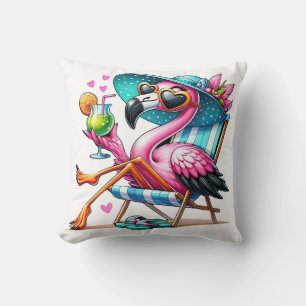 Flamingo Sommer cool Kissen
