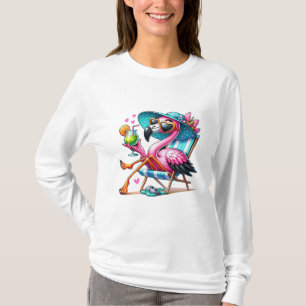 Flamingo Sommer cool T-Shirt