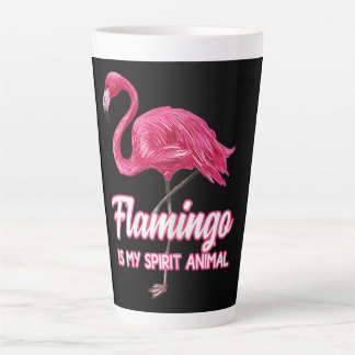 Flamingo Spirit Animal Tropical Bird Fans Milchtasse