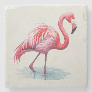 Flamingo Steinuntersetzer
