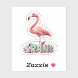 Flamingo Sticker, die die Tropics Zuhause bringen Aufkleber