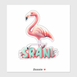 Flamingo Sticker, die die Tropics Zuhause bringen Aufkleber