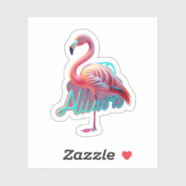 Flamingo-Sticker für jeden Anlass Aufkleber