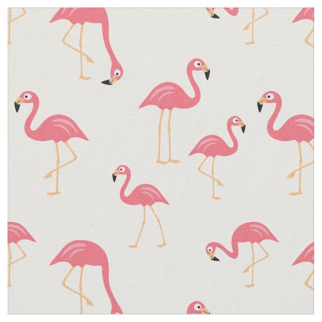 Flamingo Stoff (Nahaufnahme)