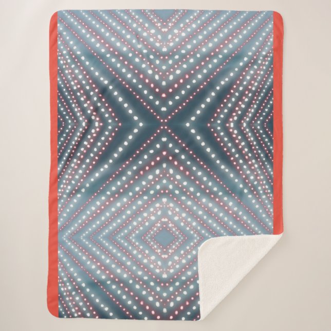 Flamingo Style Blanket Large Sherpadecke (Vorderseite)