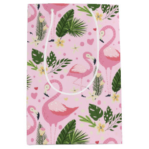 Flamingo Summer Collection 1 Design 8 Mittlere Geschenktüte