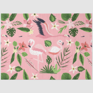 Flamingo Summer Collection ein Design 6 Seidenpapier