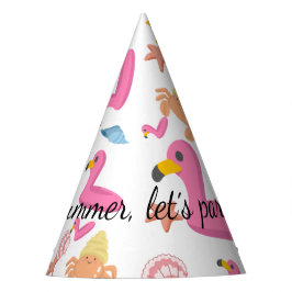 Flamingo summer party partyhütchen