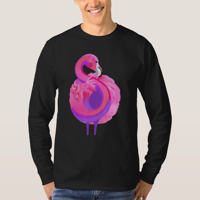 Flamingo Summer Time T-Shirt (Vorderseite)