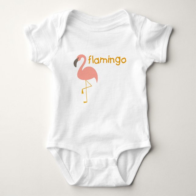 Flamingo T - Shirt für Kinder (Vorderseite)