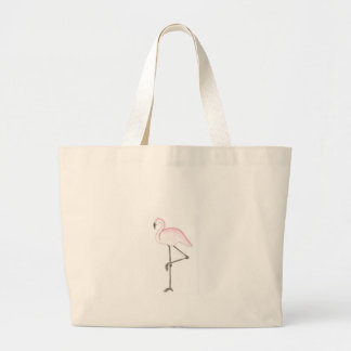 Flamingo-Tasche Jumbo Stoffbeutel