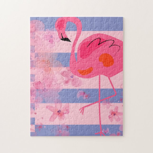 Flamingo Träumerei (Vertikal)