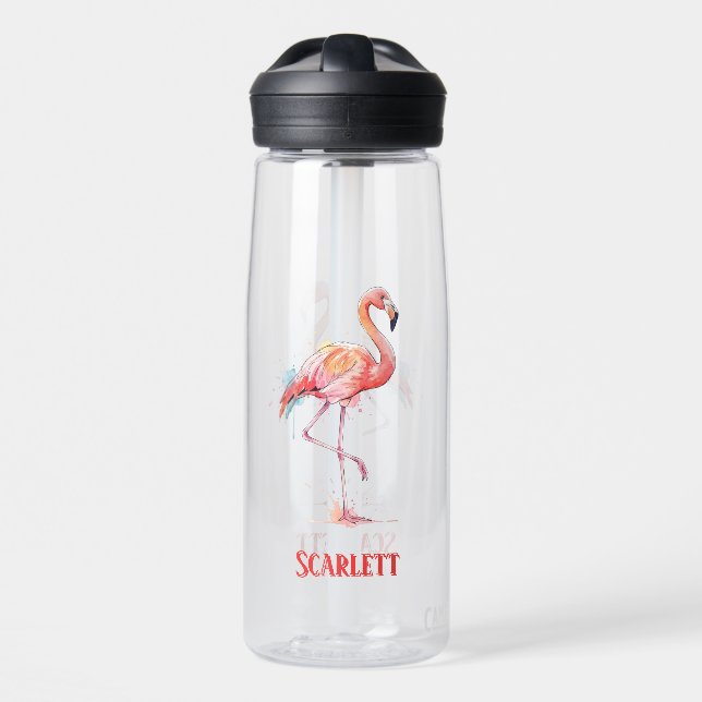 Flamingo Trinkflasche (Vorne)