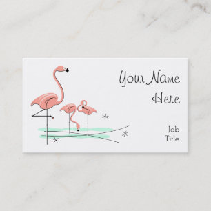 Flamingo Trio 4 Visitenkarte