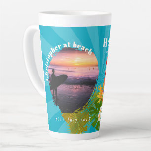 Flamingo Tropical Erinnerungen Foto Azure Milchtasse