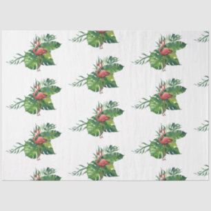 Flamingo Tropical Vibes Series Design 10 Seidenpapier