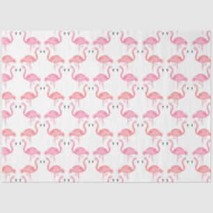 Flamingo Tropical Vibes Series Design 15 Seidenpapier