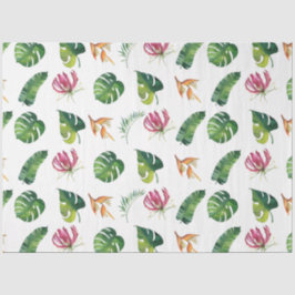 Flamingo Tropical Vibes Series Design 4 Seidenpapier