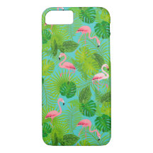 Flamingo tropische iPhone Fall-Abdeckung