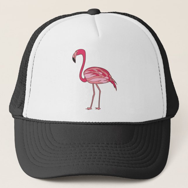 Flamingo Truckerkappe (Vorderseite)