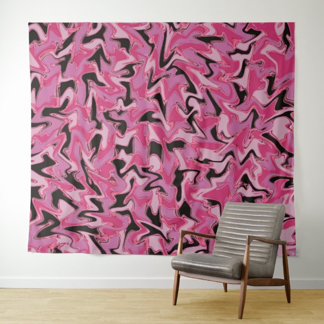 Flamingo verstecken... wandteppich (Beispiel (Horizontal))