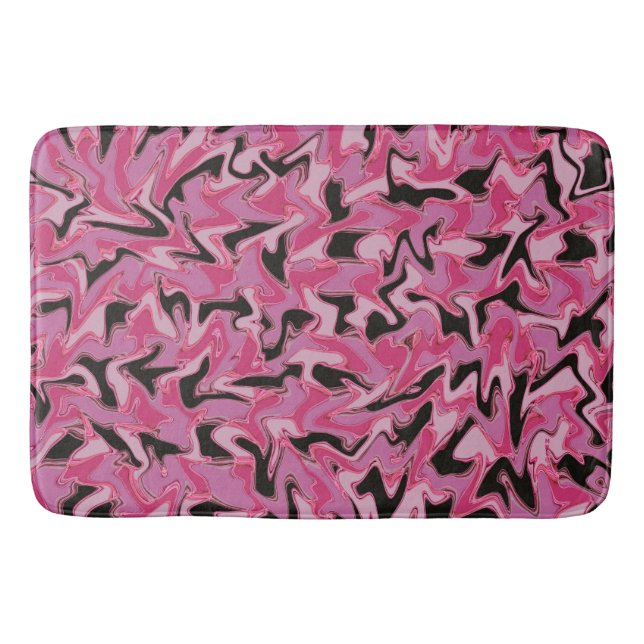 Flamingo versteckt..... badematte (Vorderseite)