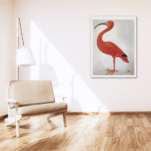 Flamingo - Vintage-Fine-Art-Plakat Poster