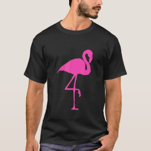Flamingo-Vogelsilhouette T-Shirt