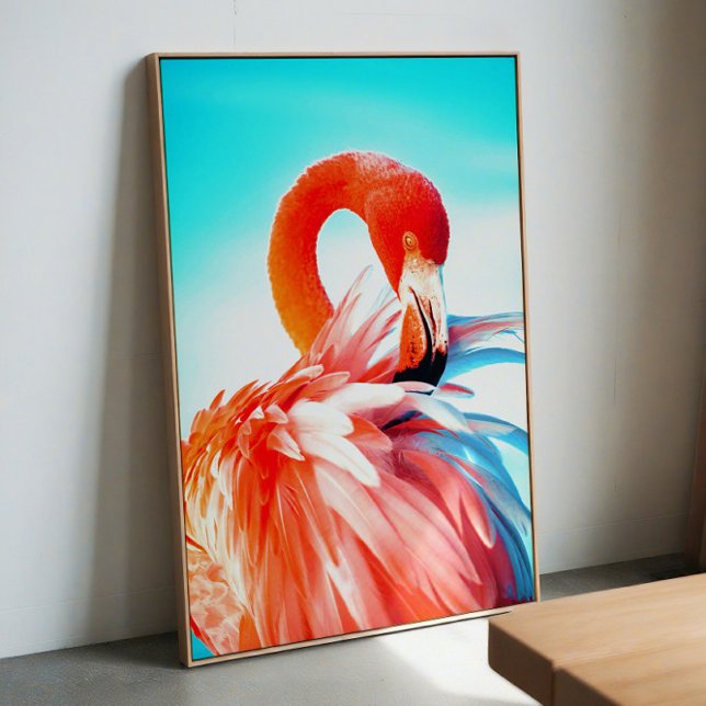 Flamingo wall art poster (Von Creator hochgeladen)