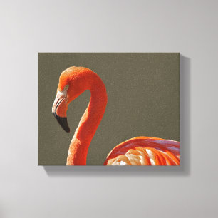 Flamingo-Wandkunst Leinwanddruck