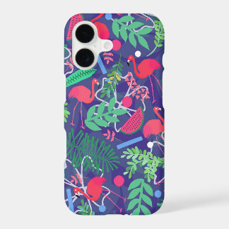 Flamingo-Wassermelone iPhone Fall