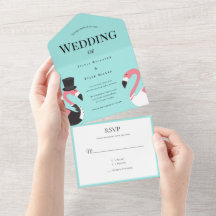 Flamingo Wedding