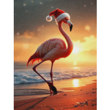 Flamingo Weihnachten